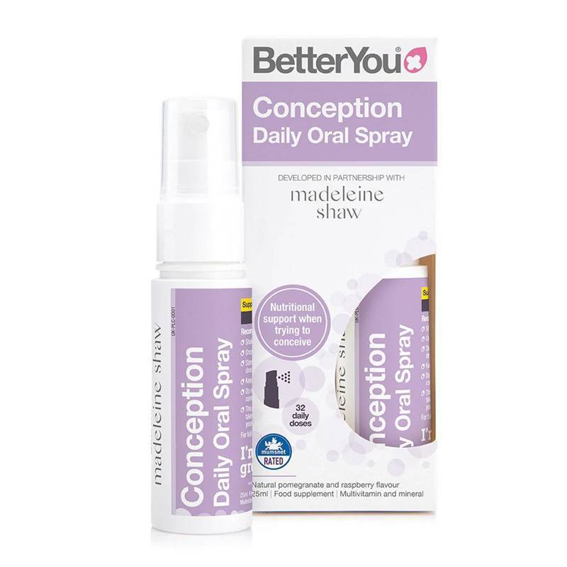 Conception Oral Spray pentru fertilitate, 25ml - BetterYou