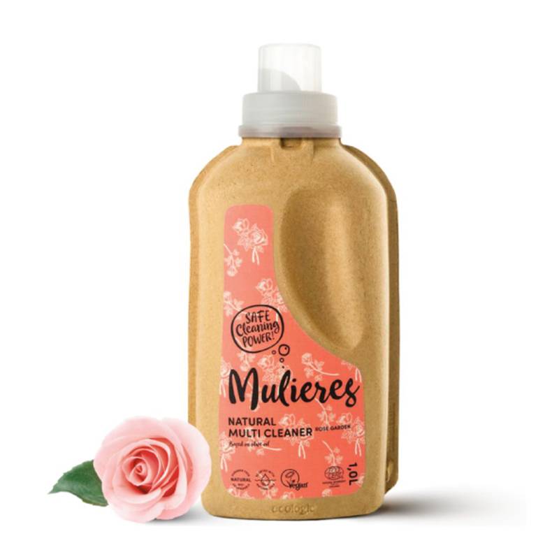 Detergent concentrat multi cleaner cu 99% ingrediente naturale Rose Garden, 1L - Mulieres