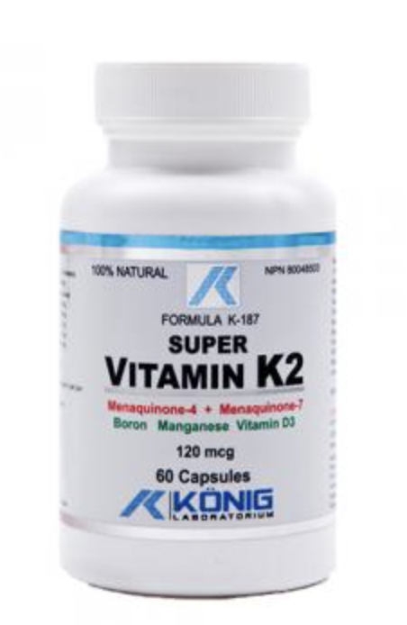 Vitamin K2, Konig Laboratorium, 60cps - Organika