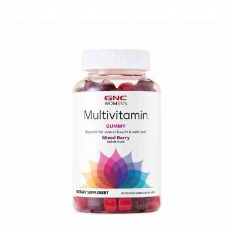 Jeleuri Cu Multivitamine Pentru Femei Cu Aroma De Fructe De Padure 120 Jeleuri - GNC