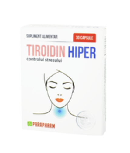 Tiroidin Hiper 30cps hipertiroidism - Parapharm