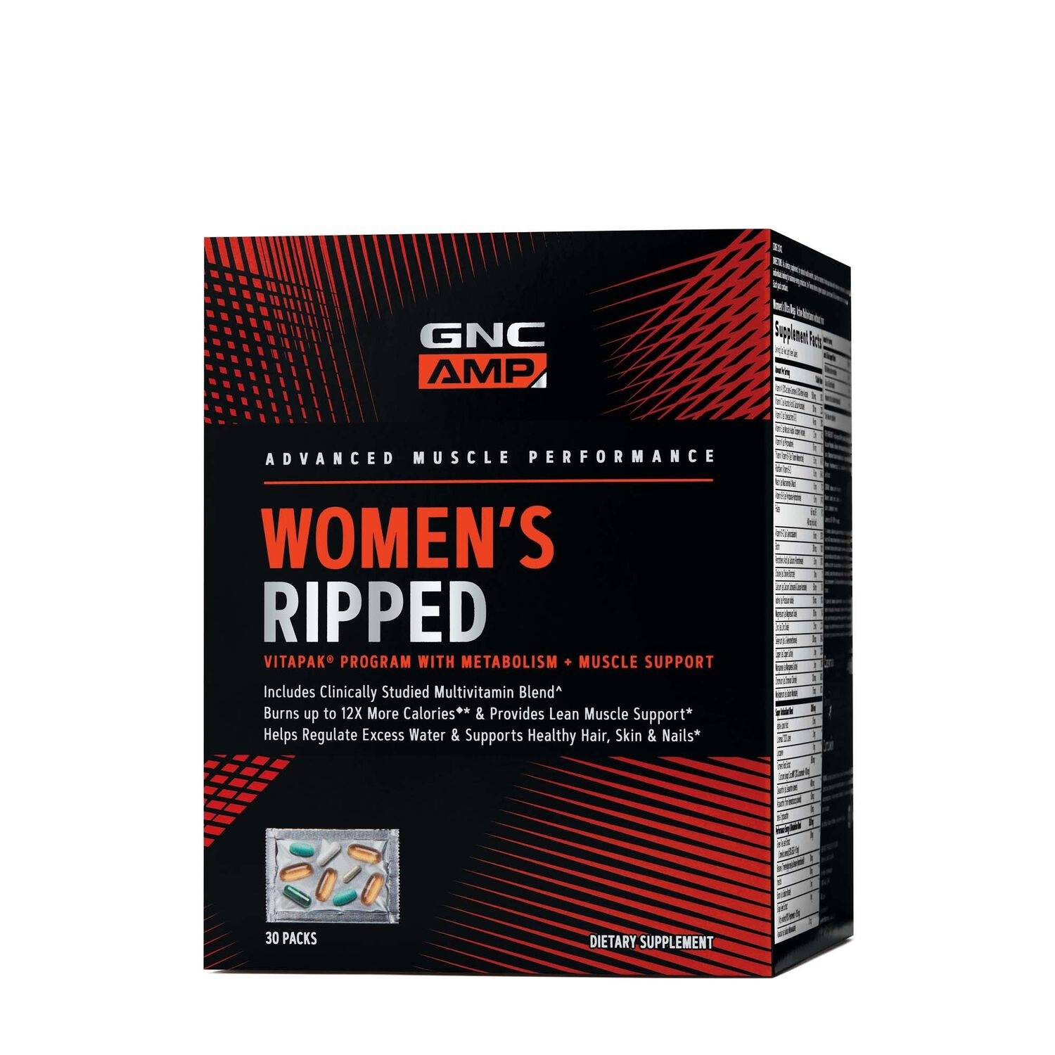 Complex De Multivitamine Pentru Femei, Women’s Ripped Program Vitapak 30 Pachetele - GNC