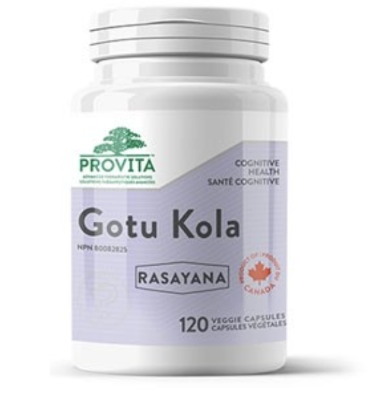 Gotu Kola 500mg, 120cps - Organika-Provita Nutrition