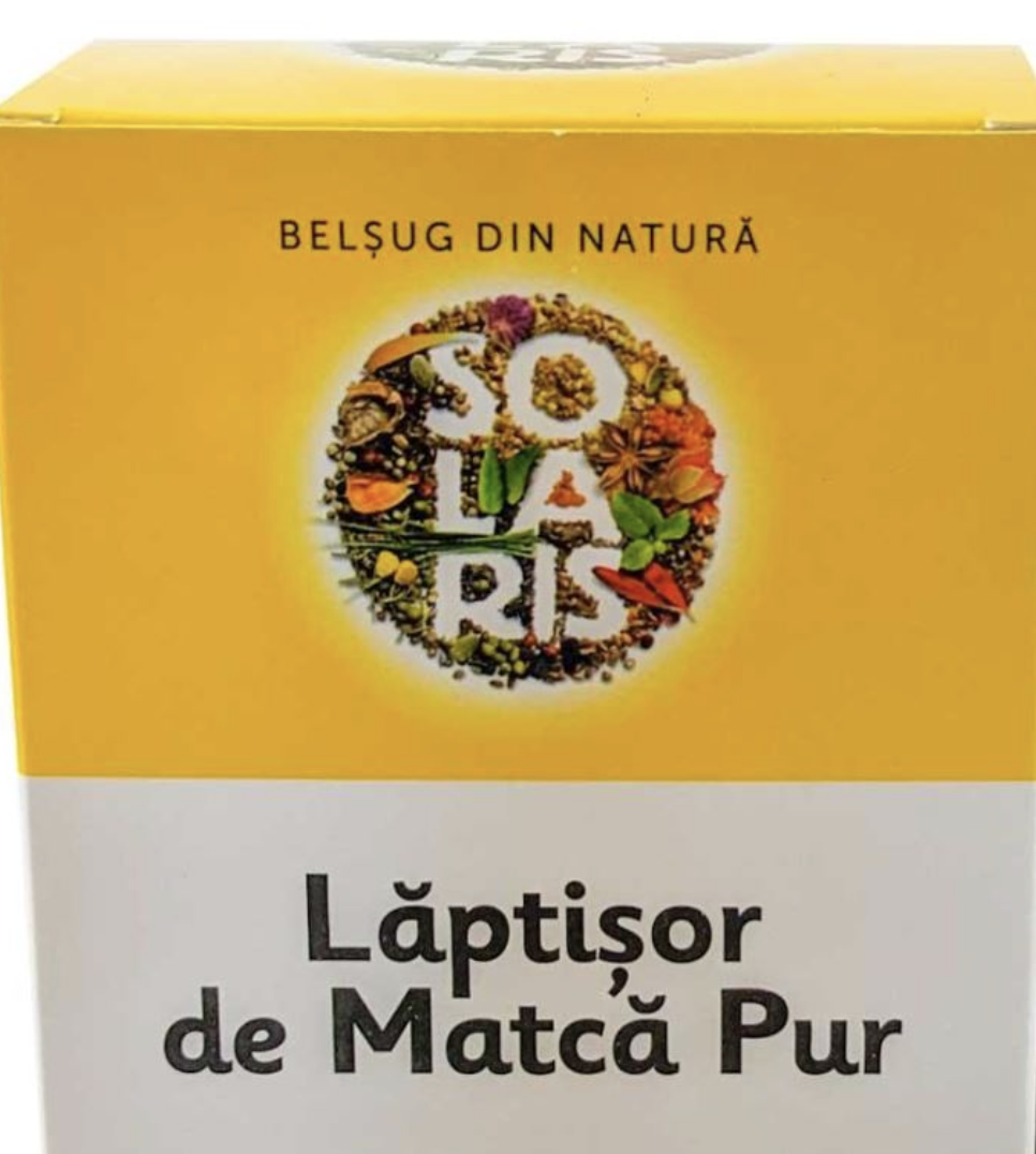 Laptisor de matca pur, 100g - Solaris