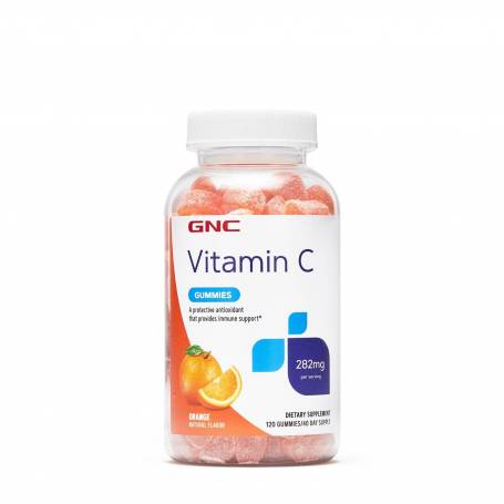 Vitamina C, 282Mg Jeleuri Cu Aroma De Portocale 120 Jeleuri - GNC