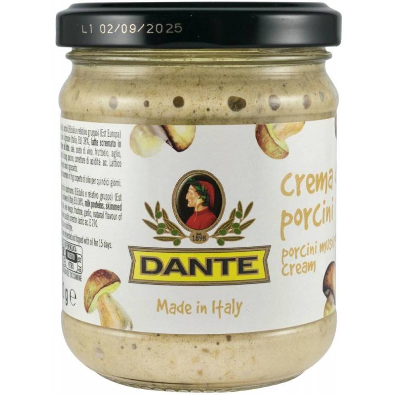 Pasta de ciuperci Porcini, eco-bio, 180 g, Olio Dante