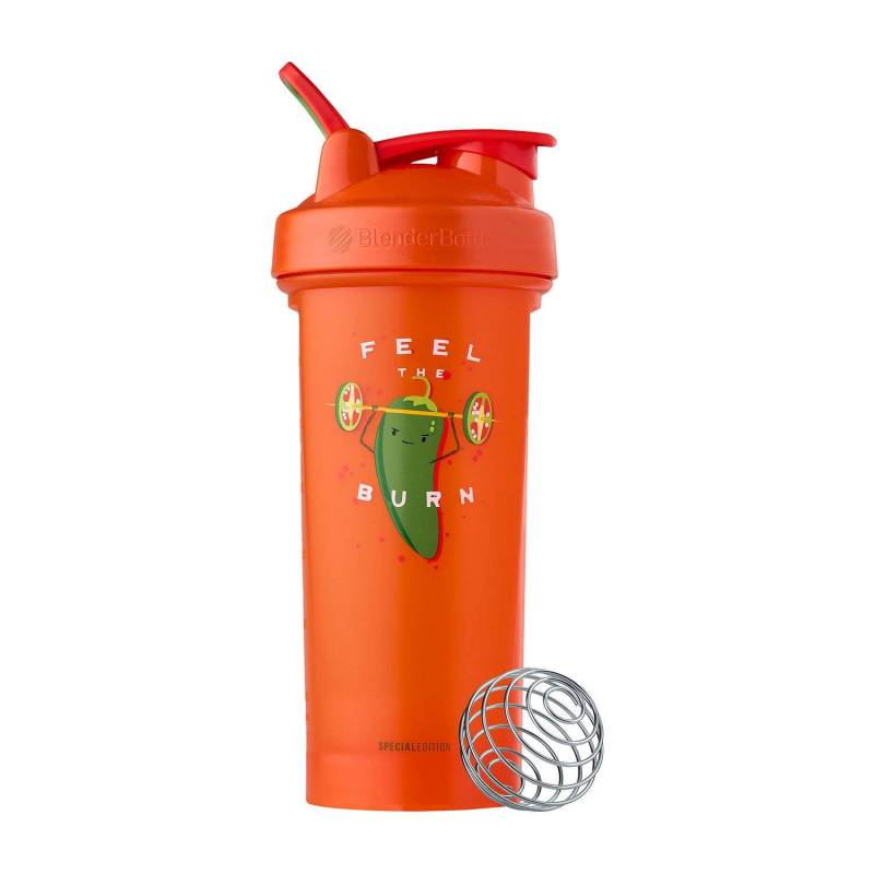 feel the fear and do it anyway Blender Bottle Shaker Clasic, Editie Speciala Jalapeno Feel The