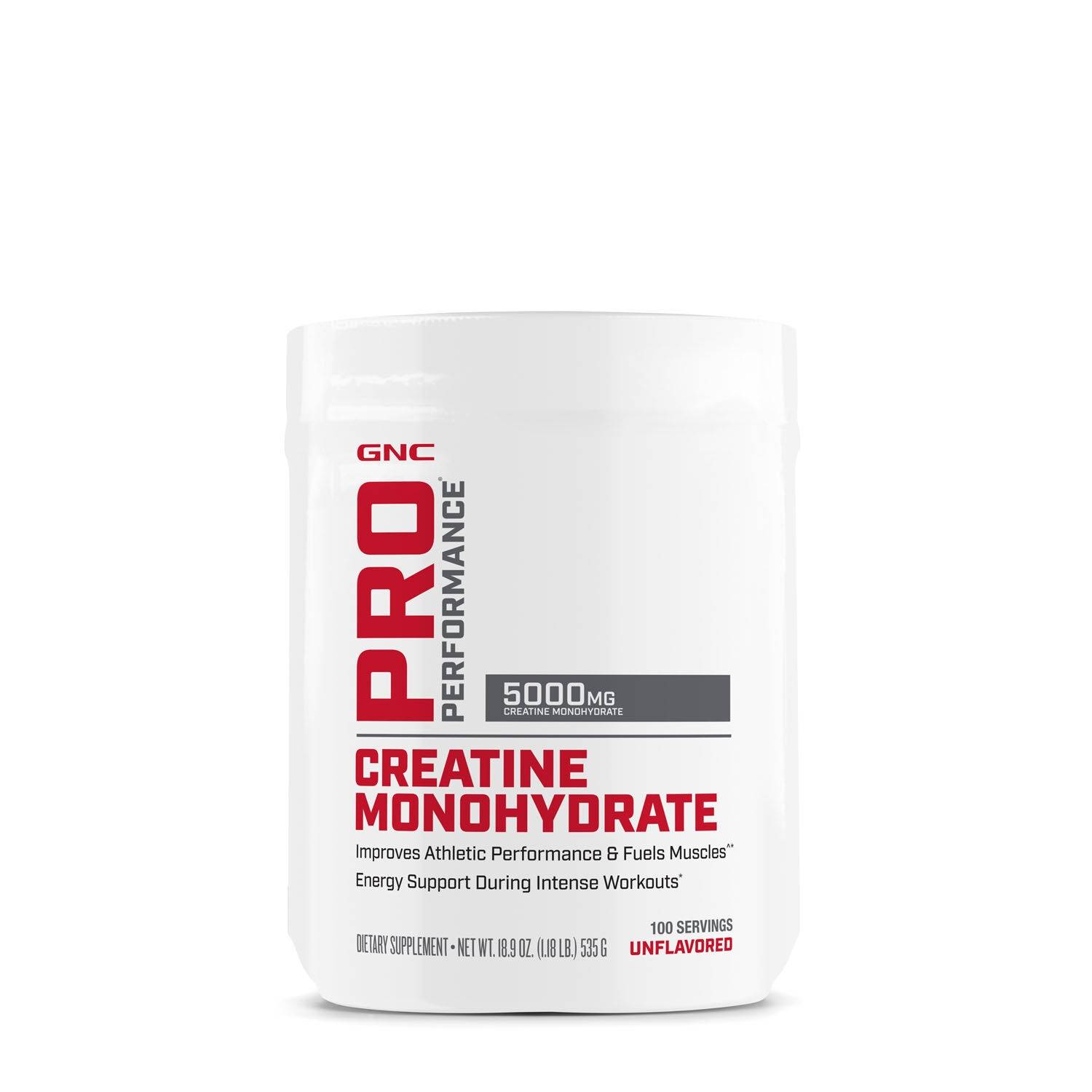 Creatina Monohidrata Fara Aroma, Pro Performance Creatine Monohydrate 535g - GNC
