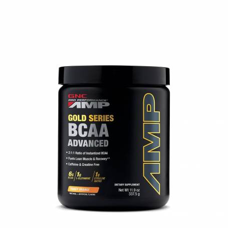 Formula Avansata De Bcaa Cu Aroma De Mandarine, Gold Series Bcaa Advanced 337.5g - GNC