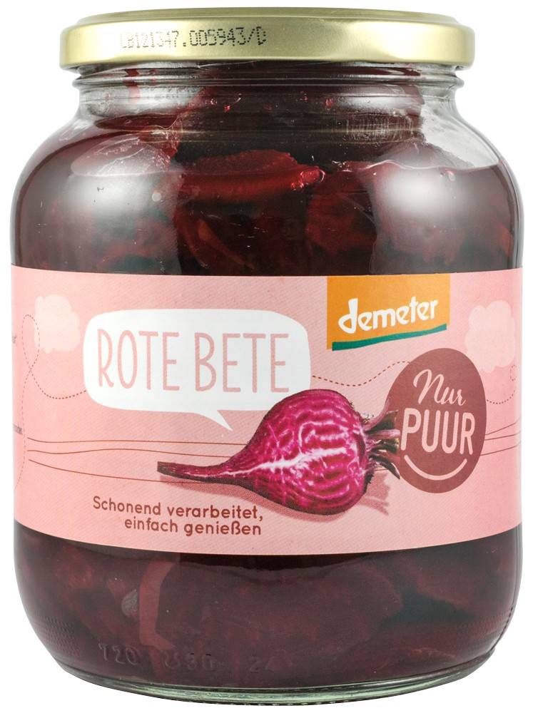 Sfecla rosie Eco-Bio 680g - Nur Puur