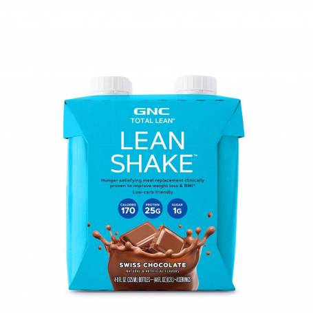 Shake 25 Cu Aroma De Ciocolata Elvetiana, Total Lean 325ml - GNC