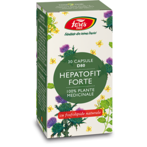 Hepatofit Forte D80, 30cps - Fares