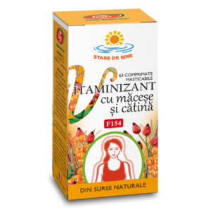 Vitaminizant cu Macese si Catina, F154, 63cps - Fares