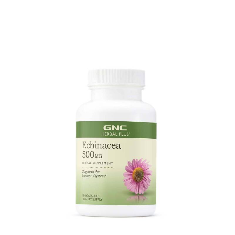 Extract De Echinacea 500 Mg, 100 Capsule - GNC