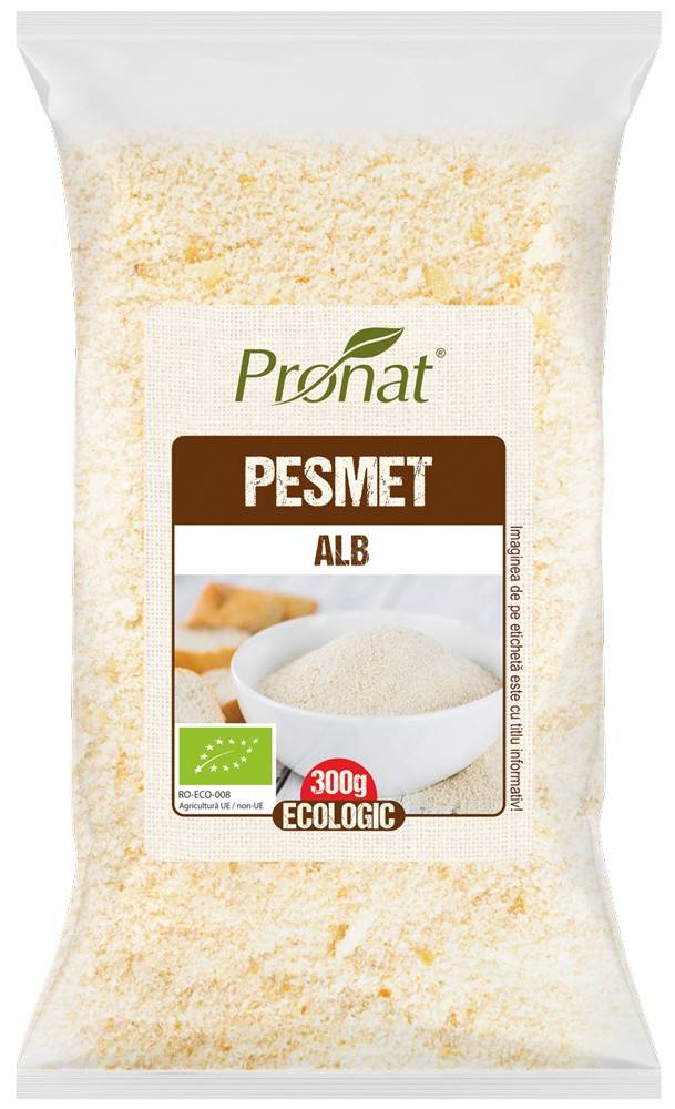 Pesmet alb Eco-Bio 300g - Pronat