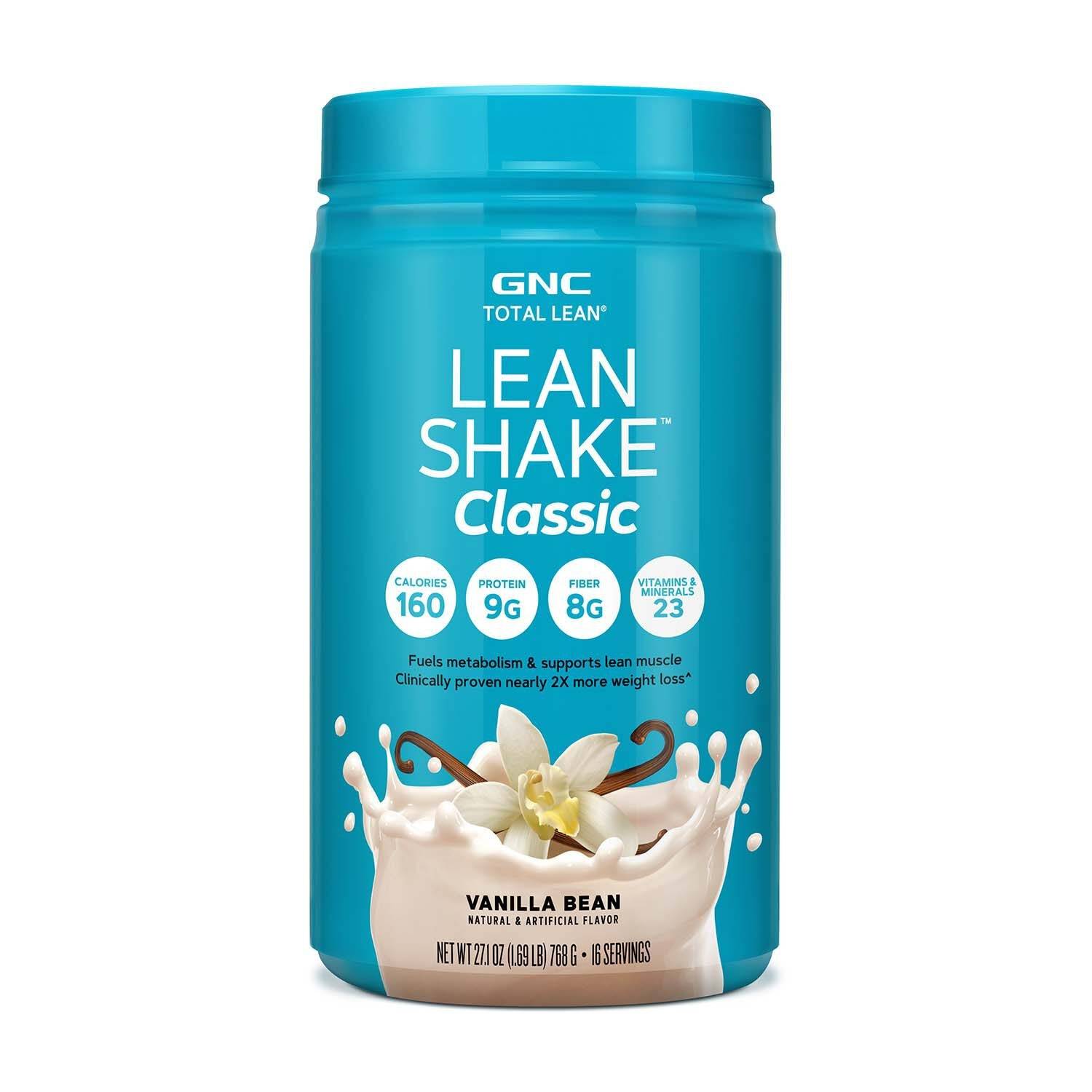 Shake Proteic Cu Aroma De Vanilie, Lean Shake Classic 768g - GNC