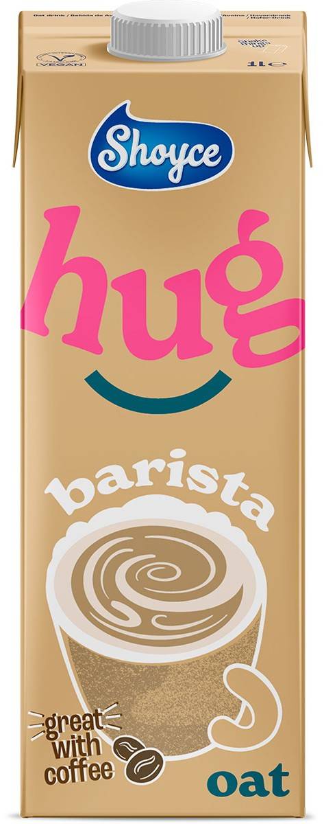 Barista de ovaz - bautura vegetala tip lapte, spumanta, 1L Shoyce Hug