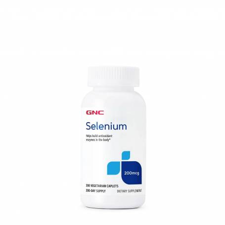 Seleniu 200 Mcg, 200 Tablete - GNC