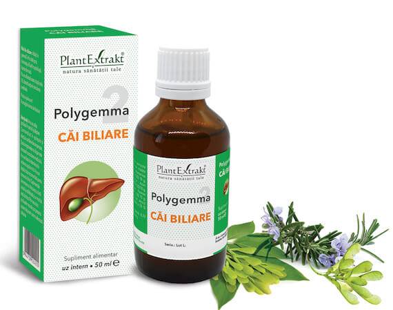 Polygemma 2 - Cai biliare 50ml Plantextrakt