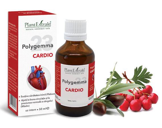 Polygemma 23 Cardio, 50ml - Plantextrakt