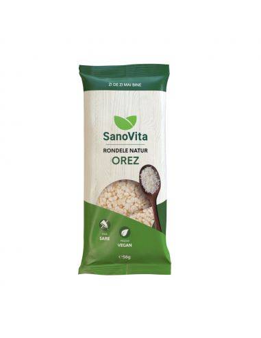 RONDELE SIMPLE DIN OREZ EXPANDAT, ECO-BIO, 56G - Sano Vita