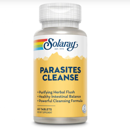 PARASITES CLEANSE 60tb - SOLARAY - SECOM