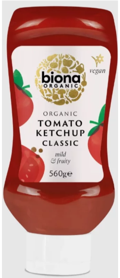 Ketchup clasic eco-bio 560g - Biona