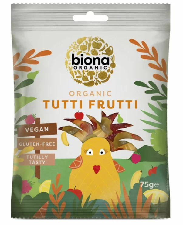 Jeleuri Tutti Frutti bio 75g - Biona