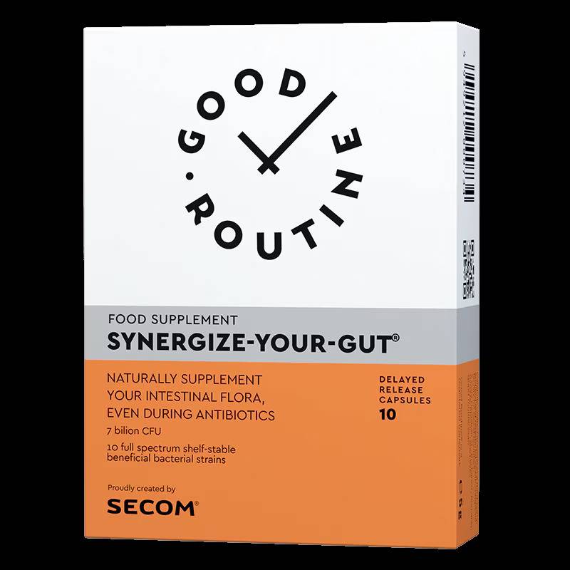 SYNERGIZE YOUR GUT, 10 capsule vegetale, SECOM