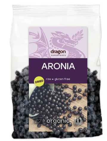 Aronia fructe uscate eco-bio 150g - Dragon Superfoods