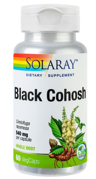 Black Cohosh 540mg 100tb - Solaray - Secom