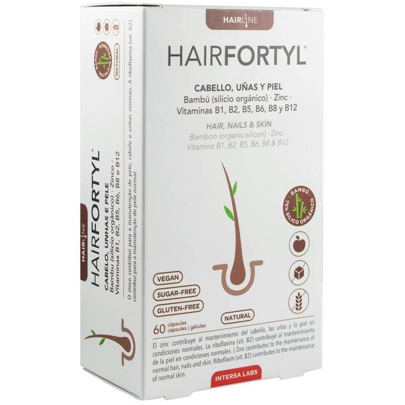 Hairfortyl, complex pentru par, piele si unghii, 60 capsule, Intersa