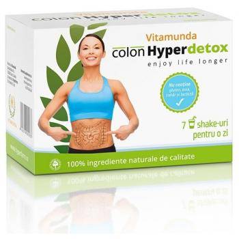 Colon - Hyperdetox, Vitamunda, 7 plicuri, Hyperfarm