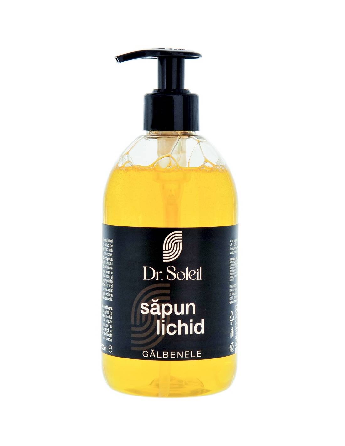 Sapun lichid cu galbenele, 500ml, Dr. Soleil