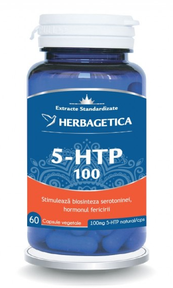 5HTP 100 Zen Forte 60cps - Herbagetica