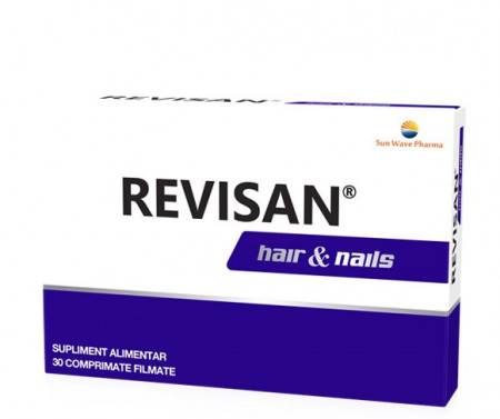 REVISAN HAIR & NAILS - PAR si UNGHII - 30cp - Sun Wave Pharma
