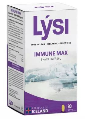 Immune Max - ulei ficat rechin - 80cps - Lysi