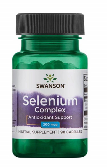 Selenium Complex Glycinate 200mcg, 90 capsule - Swanson