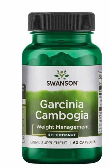 Garcinia Cambogia 5:1 Extract, 80mg, 60 capsule - Swanson