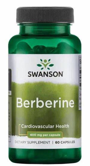 Berberine 400mg, 60 capsule - Swanson