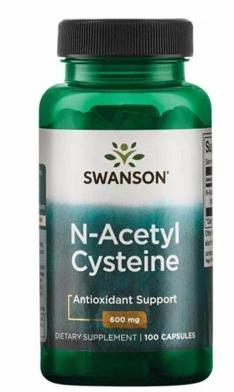 N-Acetyl Cysteine (NAC) 600mg, 100 capsule - Swanson