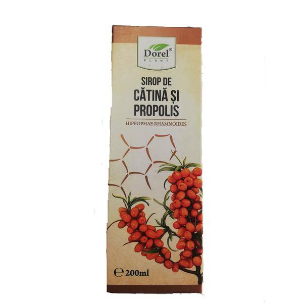 Sirop de catina si propolis, 200 ml, Dorel Plant