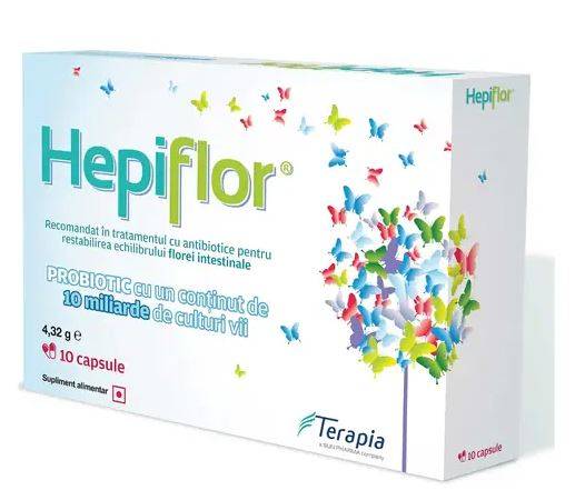 Hepiflor Adulti 10 capsule - Terapia