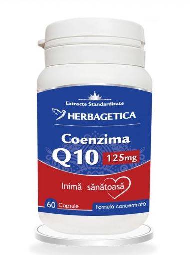 COENZIMA Q10 125MG 60 CPS - Herbagetica