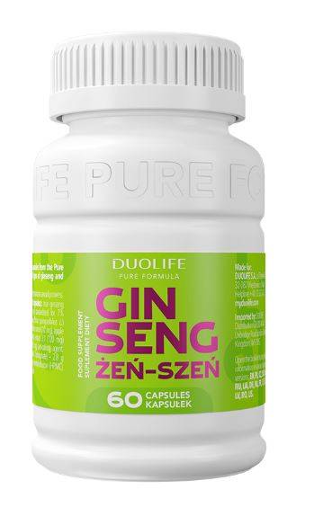 Ginseng Pure Formula 60 cps - Duo Life