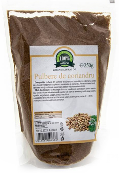 Pulbere De Coriandru 250g - CARMITA