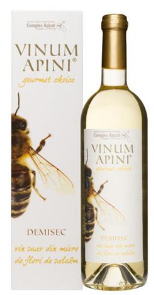 Vin Demisec Vinum Apini Din Miere Cu Salcam 750ml - COMPLEX APICOL