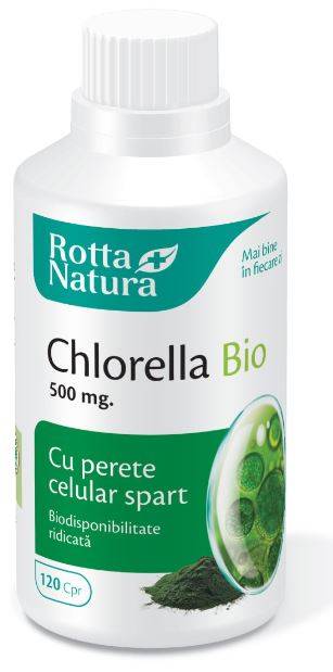 CHLORELLA 500MG Eco-Bio 120CPR - ROTTA NATURA
