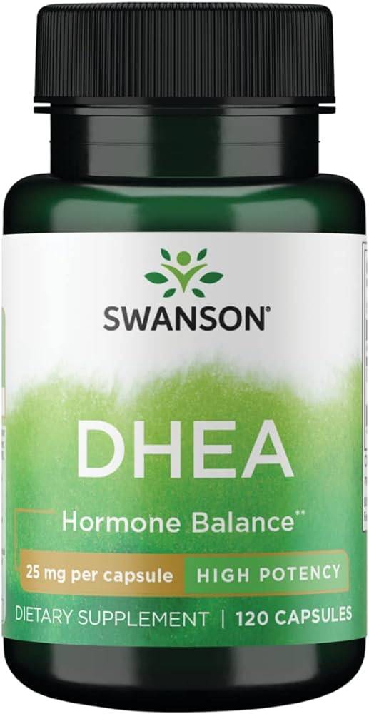 Dhea 25 mg, Higher Potency (Dehidroepiandrosteron), 120 capsule, Swanson