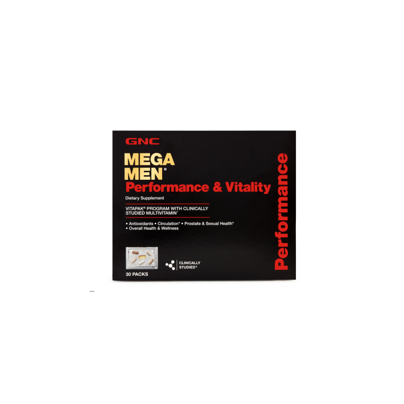 Mega Men Performance, Vitality Vitapak, Complex Multivitamine Pentru
